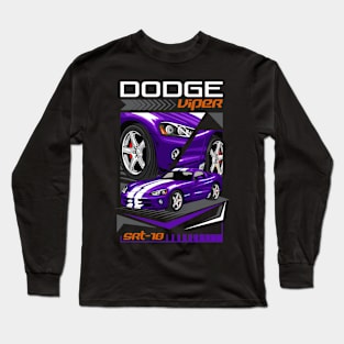 Viper SRT 10 Car Long Sleeve T-Shirt